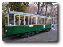 Linea 7 di Torino con tram storici